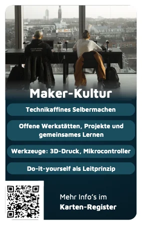 Debattics-Karte: Maker-Kultur (Zeitgeist & Debatte)